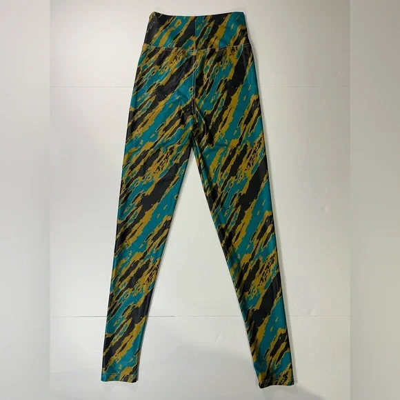 NFL Football Team Apparel Jacksonville Jaguars Stripes Women's Leggings Size S - Picture 4 of 9